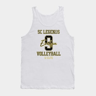 Evelyn #9 SC Legends (12 Elite) - White Tank Top